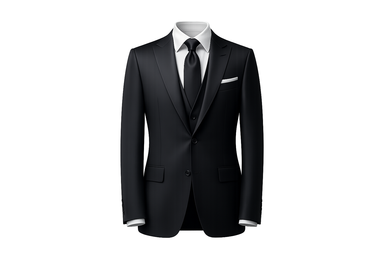 The Meridian jacket at the start of its turn, 0 degrees.