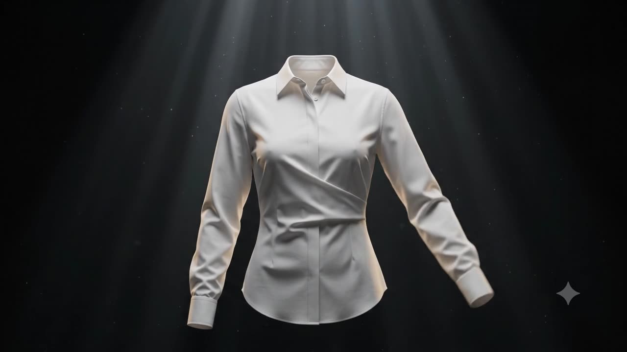 Close view of the Meridian jacket's wool-cashmere cloth and drape.